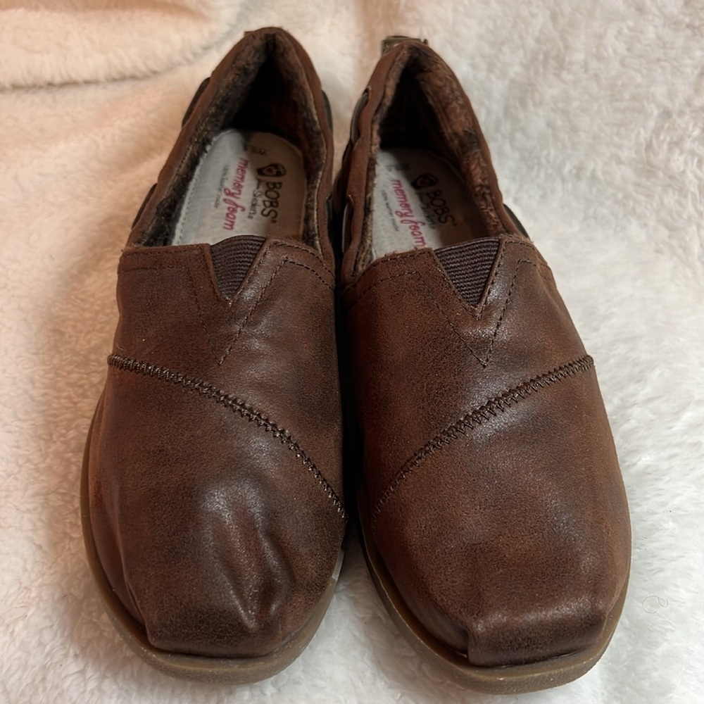 Bobs brown loafer flat EUC 8.5 - Picture 2 of 13